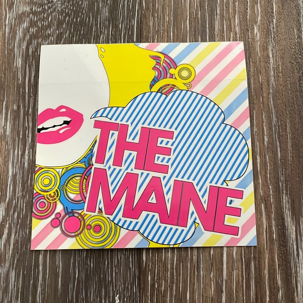 Vintage The Maine sticker